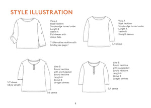 Whisper Blouse - Paper Pattern - Wardrobe By Me