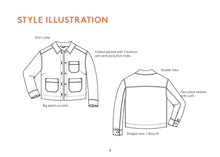 Load image into Gallery viewer, Canvas Jacket - Paper Pattern - Wardrobe By Me