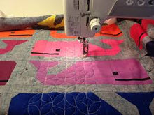 Load image into Gallery viewer, NEW! Beyond Piecing: Learn to quilt and bind your quilts with Bizz from The Green Thimble (Advanced Beginner)