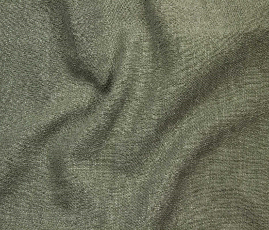 Ramie (Stonewashed) - 1/4 Meter - Olive