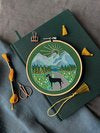 NEW! Trail Dog Embroidery Kit