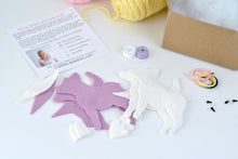 Load image into Gallery viewer, BABY UNICORNS SEWING KIT