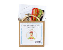 Load image into Gallery viewer, FRIDA KAHLO- DIY Cross Stitch Kit