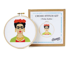 FRIDA KAHLO- DIY Cross Stitch Kit