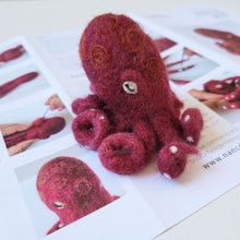 Load image into Gallery viewer, Octopus Complete Needle Felting Kit