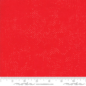 Spotted by Zen Chic for Moda - 1/4 Meter - Red