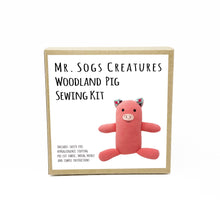 Load image into Gallery viewer, WOODLAND PIG - DIY Sewing Kit by Mr. Sogs