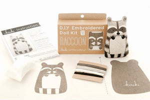 Raccoon - Embroidery Kit (Level 3)
