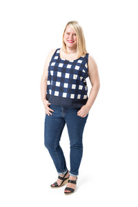 Springfield Top - Sizes 12-28 - Paper Pattern