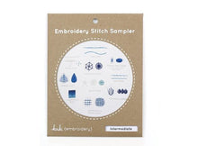 Load image into Gallery viewer, Intermediate - Embroidery Stitch Sampler