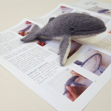 Load image into Gallery viewer, Humpback Whale Complete Needle Felting Kit