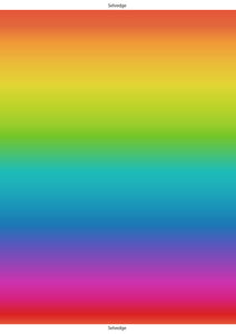 Ombres - Lewis & Irene - Bright Rainbow Ombre