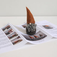 Load image into Gallery viewer, Woodland Gnome Complete Needle Felting Kit