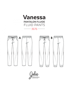 VANESSA Pants - Paper Pattern