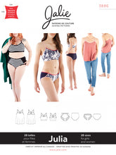 Load image into Gallery viewer, JULIA Camisole, Bralette &amp; Panties - Paper Pattern