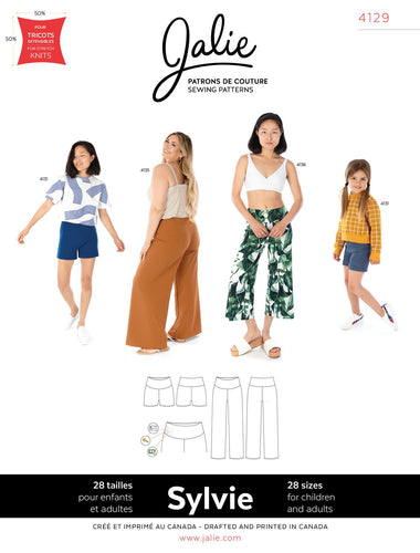 Jalie Patterns Sarah Period Underwear and Reusable Pads Sewing Pattern |  Good Fabric
