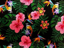 Load image into Gallery viewer, Birds of Paradise - by the 1/2 meter - Designer Swimsuit Fabric
