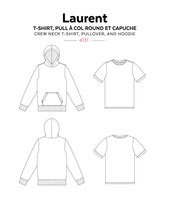 Load image into Gallery viewer, LAURENT T-Shirt, Pullover &amp; Hoodie - Paper Pattern
