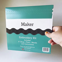 Load image into Gallery viewer, NEW! Maker Embroidery Kit