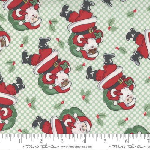 Holly Jolly - Urban Chiks for Moda - 1/4 Meter - Mint