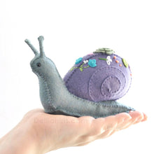 Load image into Gallery viewer, STUFFED SNAIL HAND SEWING KIT - Succulent