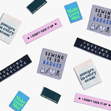 Load image into Gallery viewer, The Sweary Sewist 3.0 Limited Edition - Woven Labels