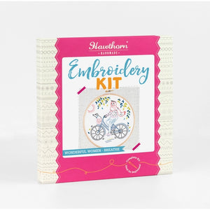 Wonderful Women - Breathe - Embroidery Kit by Hawthorn Handmade