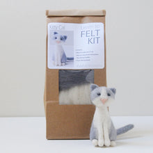 Load image into Gallery viewer, Kitty Cat Complete Needle Felting Kit