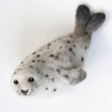 Load image into Gallery viewer, Harbour Seal Complete Needle Felting Kit