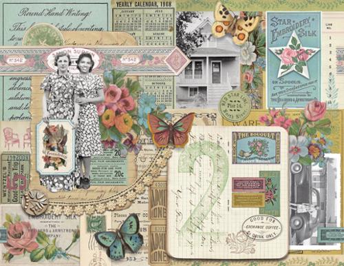 Junk Journal by Cathe Holden - 1/4 Meter - Multi