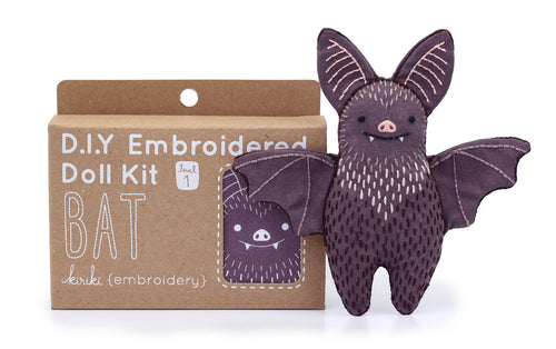 Bat - Embroidery Kit (Level 1)