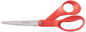 Original Orange-handled Scissors - 8"/20cm - Left-Handed