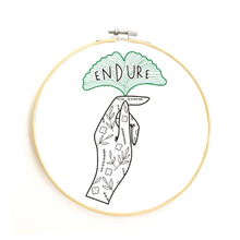 Load image into Gallery viewer, Endure - DIY Embroidery Kit by Gingiber