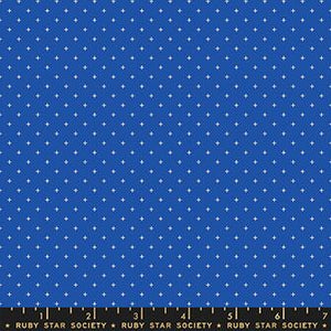 Add It Up by Alexia Abegg for Moda - 1/4 Meter - Blue Ribbon