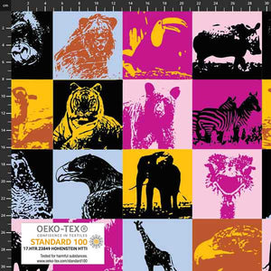 Avalana Sweat - 1/4 Meter - “Andy Warhol’s Animals”