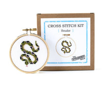 Load image into Gallery viewer, MINI SNAKE - DIY Cross Stitch Kit