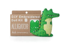 Load image into Gallery viewer, Alligator - Embroidery Kit (Level 2)