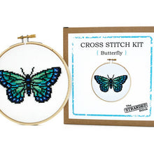 Load image into Gallery viewer, BUTTERFLY - DIY Cross Stitch Kit