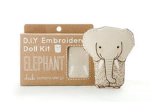 Load image into Gallery viewer, Elephant - Embroidery Kit (Level 1)