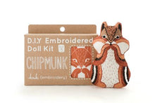Load image into Gallery viewer, Chipmunk - Embroidery Kit (Level 3)