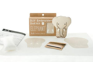Elephant - Embroidery Kit (Level 1)