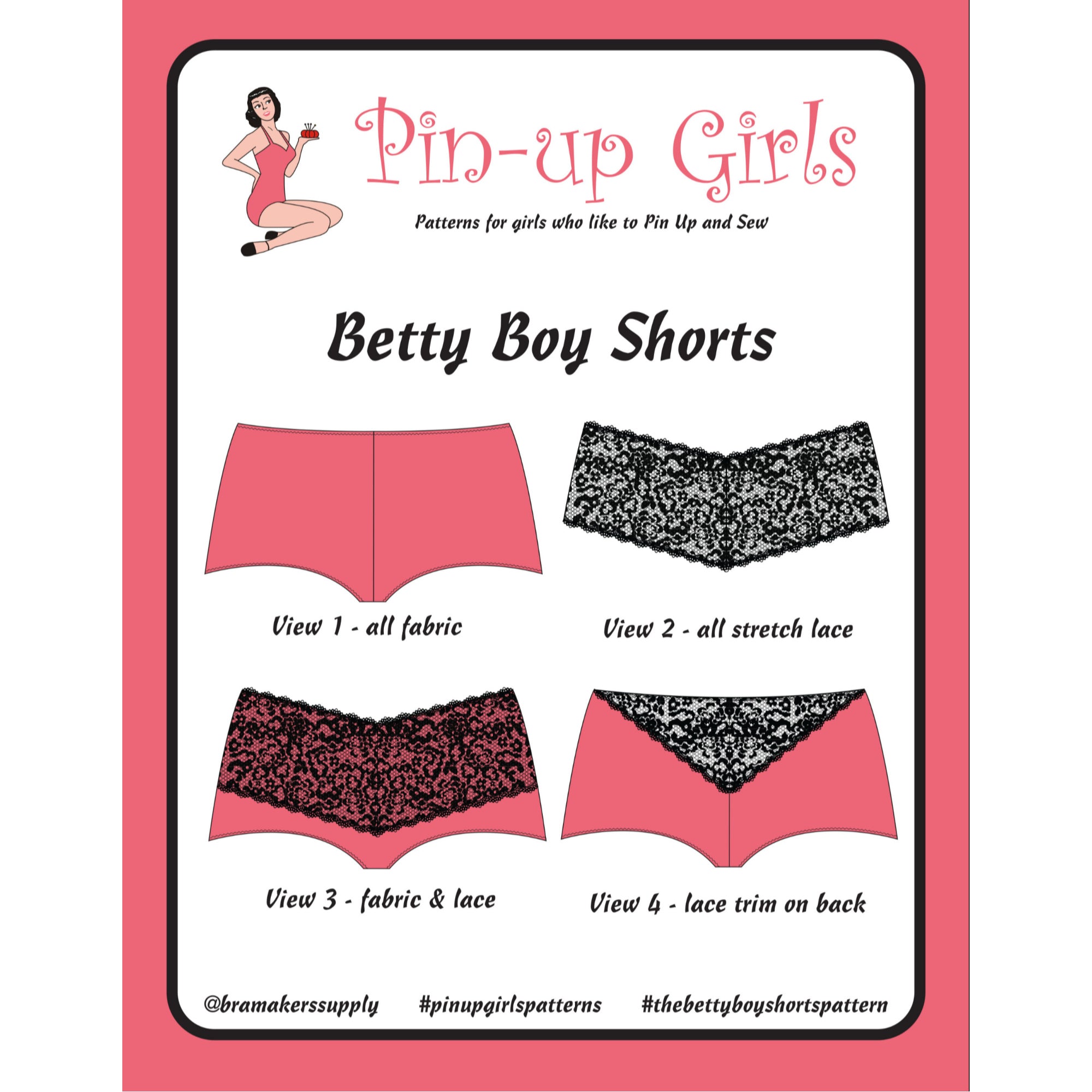 Shorts Pattern - Penelope Shorts Sewing Pattern