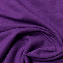 Load image into Gallery viewer, Lyocell (TENCEL™) / Organic Cotton Stretch Fleece - 1/4 METER - Boysenberry