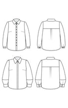 Load image into Gallery viewer, Vernon Shirt (Sizes 12-32) - Paper Pattern