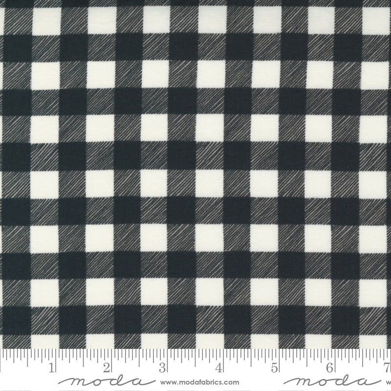 Home Sweet Holidays by Deb Strain - Moda - 1/4 Meter - Charcoal Black/Winter White