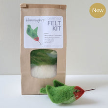 Load image into Gallery viewer, Hummingbird Complete Needle Felting Kit