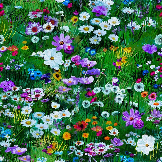 Into The Meadow by Hoffman - 1/4 Meter - Meadow
