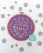 Load image into Gallery viewer, Owl Embroidery Kit