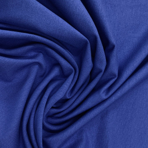Lyocell (TENCEL™) / Cotton Jersey - 1/2 meter - Flight Blue