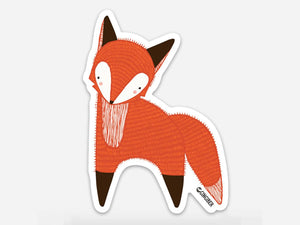 Fox Sticker by Gingiber